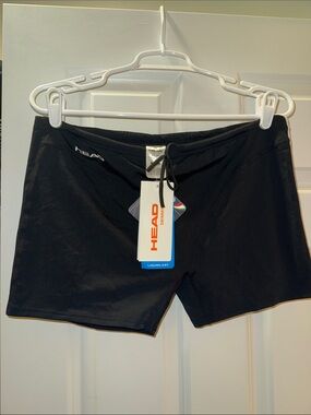 HEAD Men’s Black square cut Swim Shorts brand new with tags in original box.